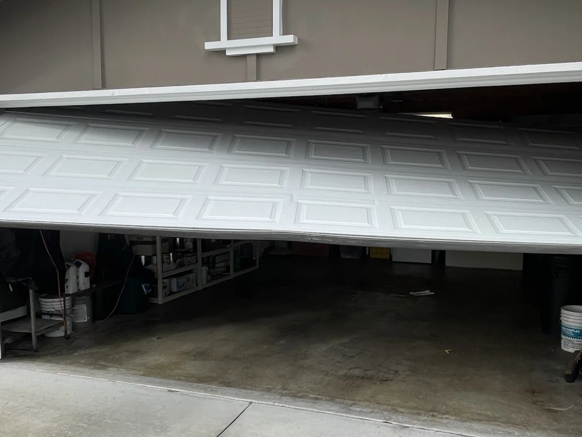 damage garage door