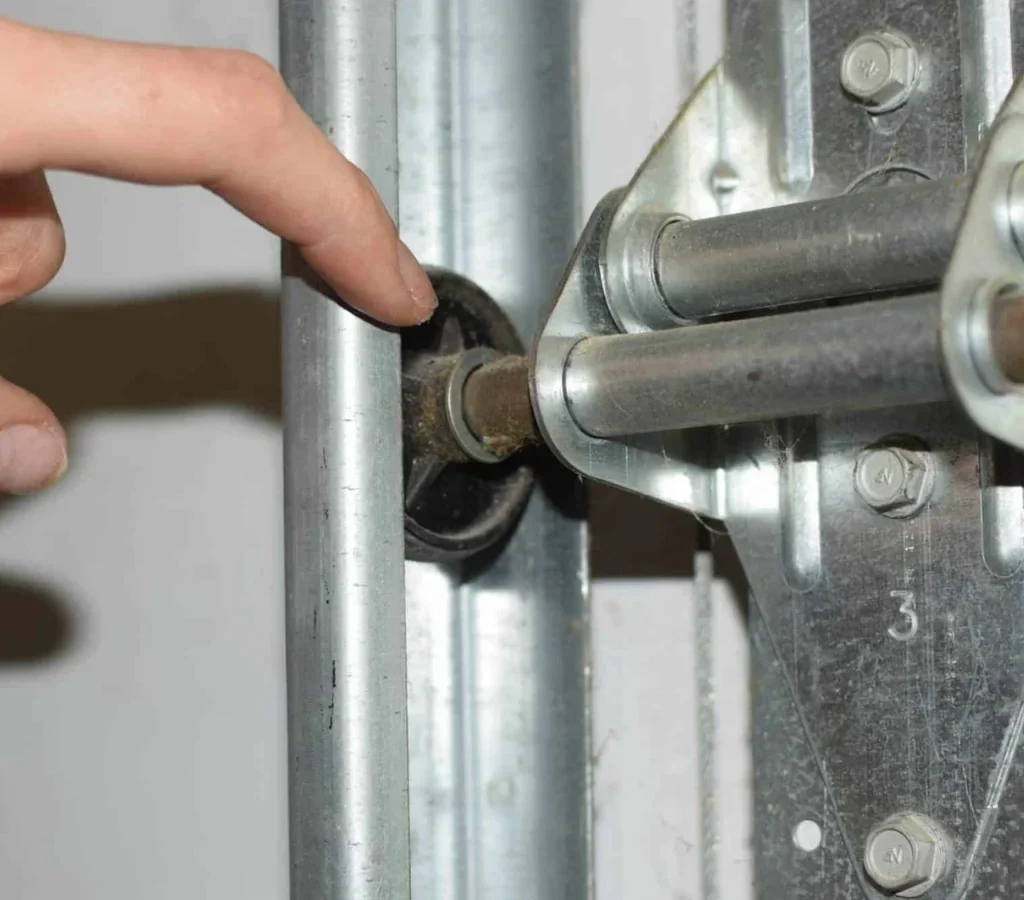 Garage Door Wheel Inspection