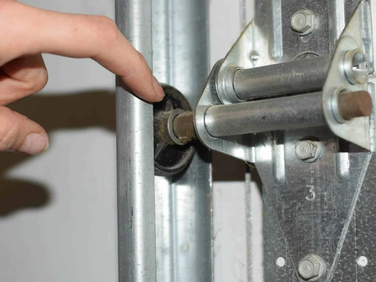 Garage Door Wheel Inspection