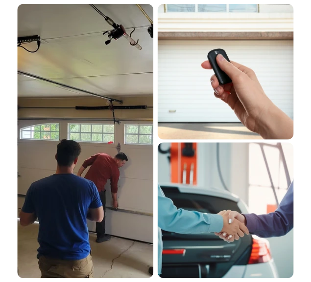 Garage door operation and interaction