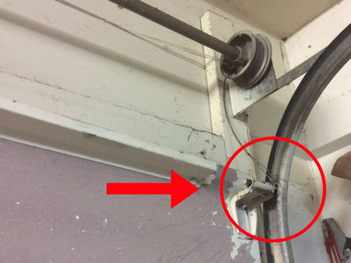 Mechanical components mounted on wall