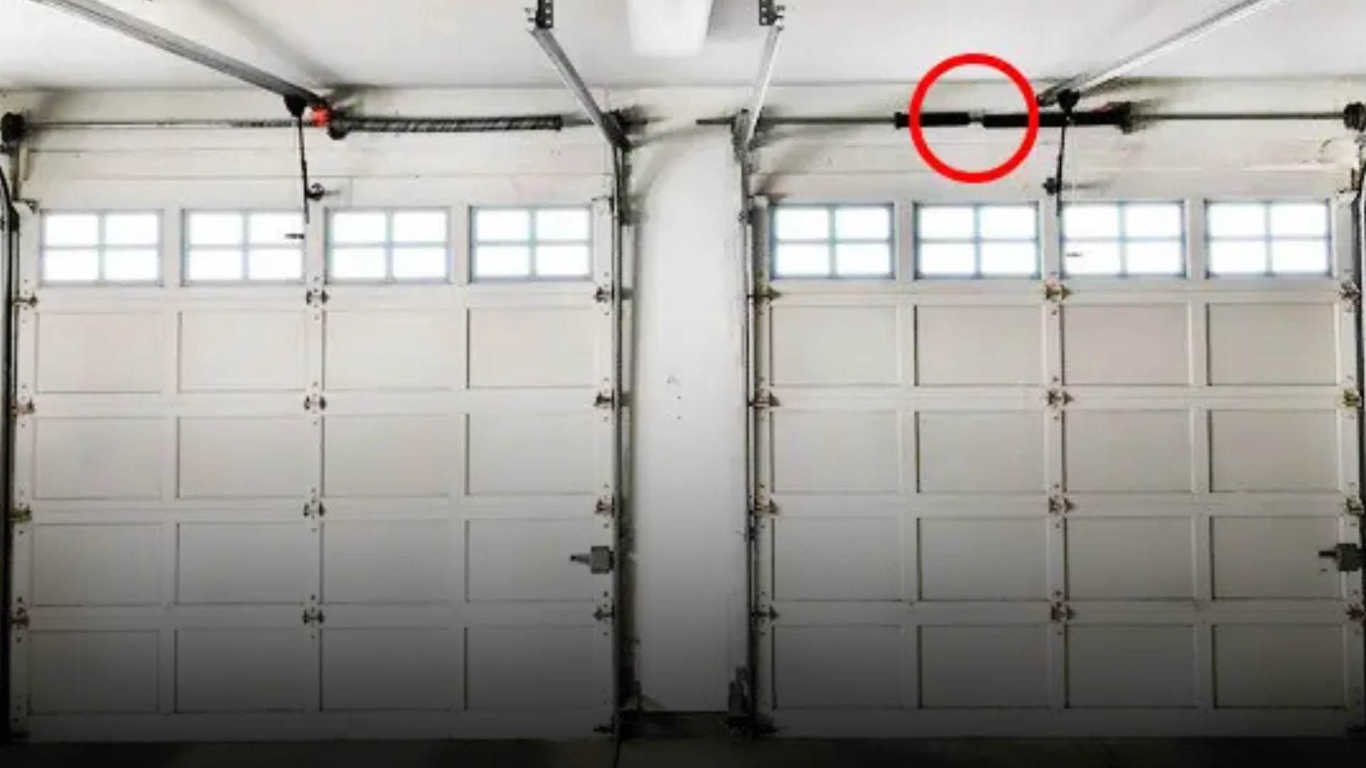 Extension spring garage door repair Mint Hill NC