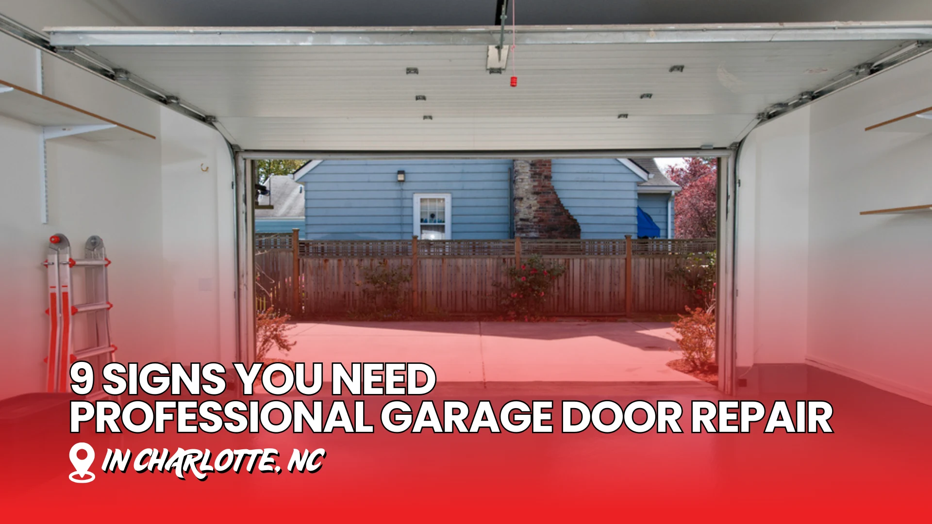 9 Signs You Need Professional Garage Door Repair