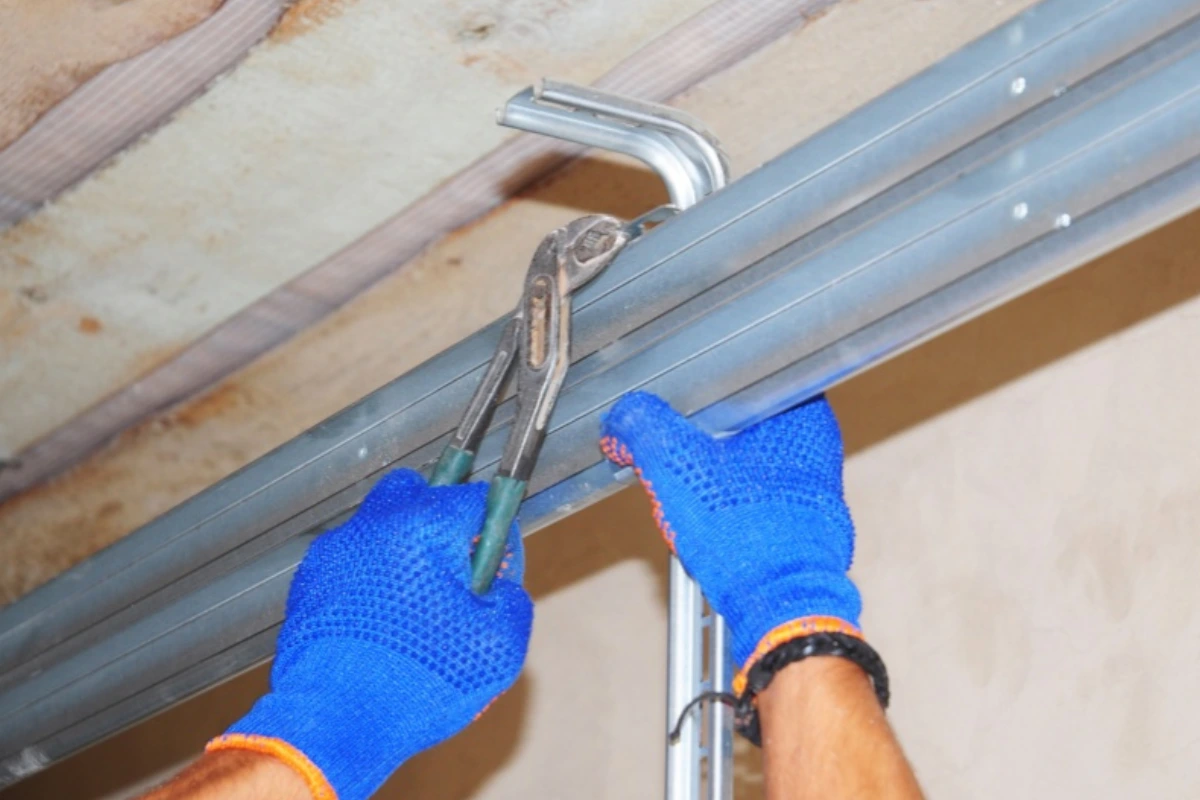 Garage Door Track Repair, Charlotte, NC